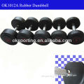 New style rubber dumbbell for sale